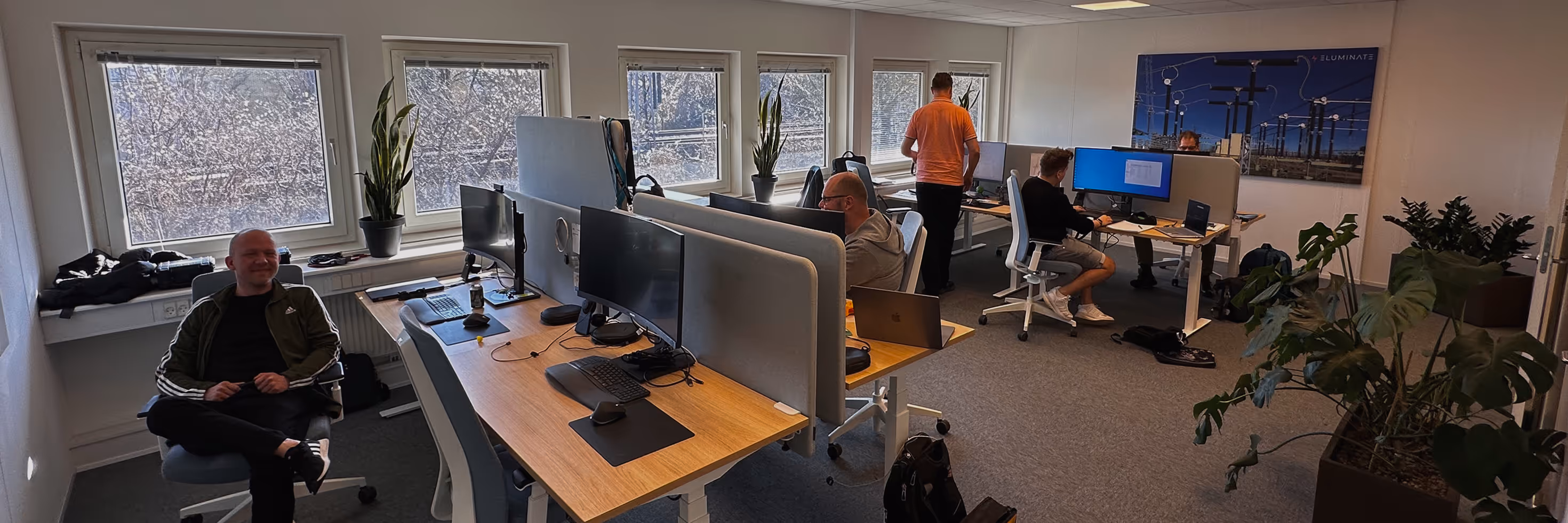 The Eluminate team at work